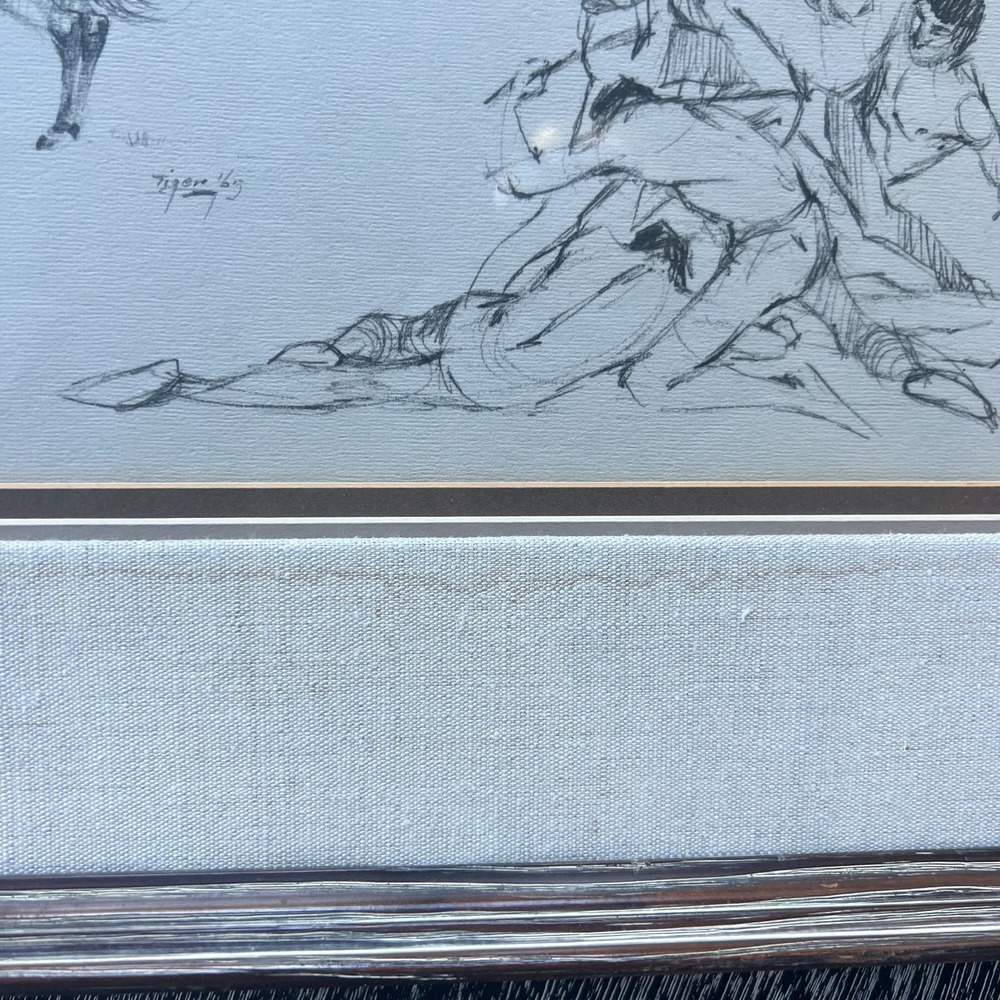 Jerome Tiger custom framed print - Picture 7 of 10